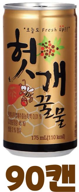 일화 헛개꿀물, 175ml, 90개