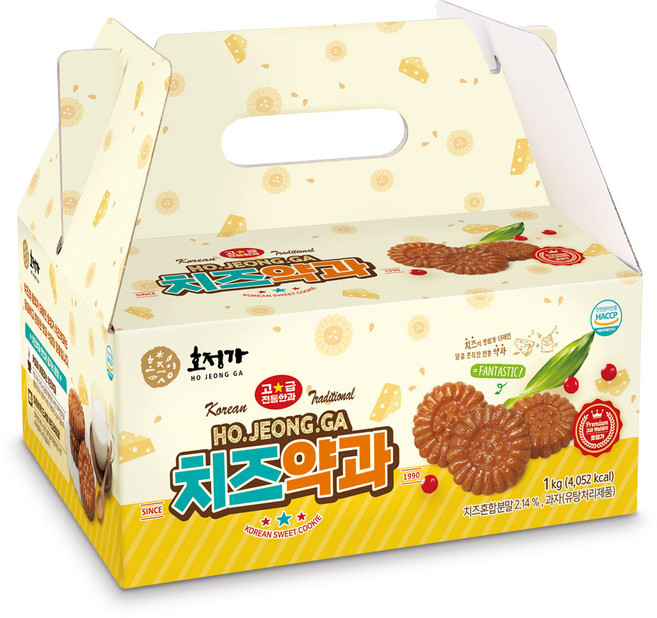 호정가 치즈약과세트, 1개, 1kg