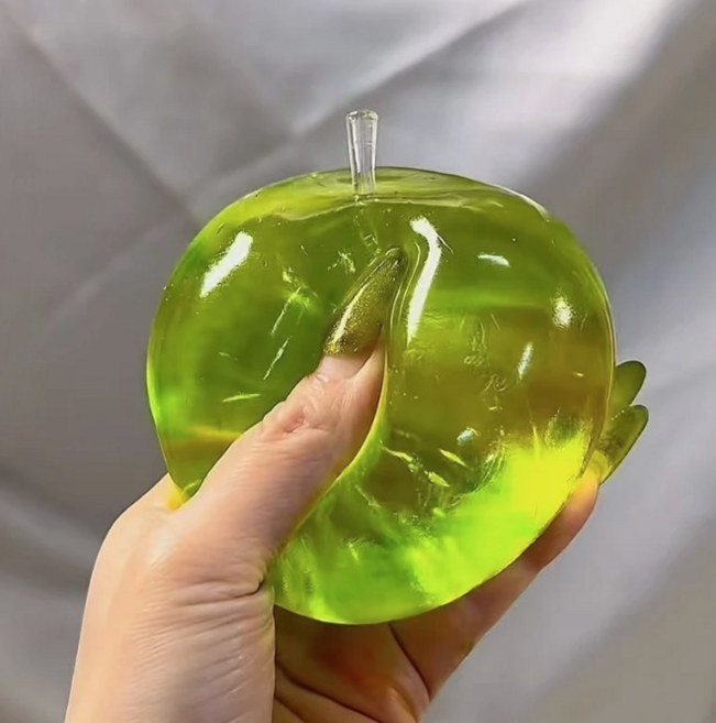 그린 애플 청사과 말랑이 스트레스 해소 슬랑이