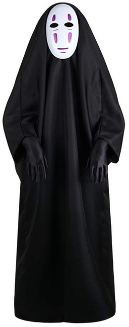 가오나시 코스튬 의상 할로윈 옷 캐릭터 세트 코스프레 파티복