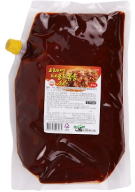 뉴그린 프리미엄 다용도볶음소스2kg, 21개, 2kg
