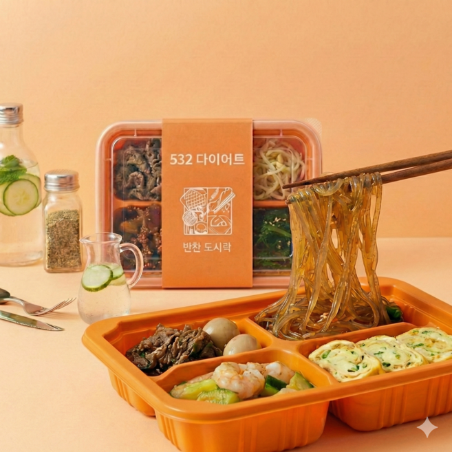 냉장 도시락 다이어트 식단 한식 건강식 조리 배송, 180g, 5개