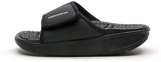 페이퍼플레인 국내제작 남녀공용 벨크로 롤링 리커버리 붓기 지압슬리퍼 PP1607