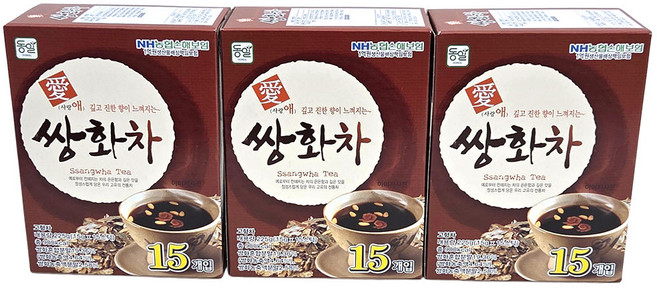 동일 (애) 쌍화차 스틱 225g, 15g, 3개, 15개입