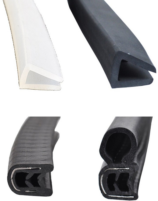 명가철물 철판 패킹 고무 실리콘 몰딩 ㄷ자 테두리 보호 트렁크 자동차 방풍 방음, 1개