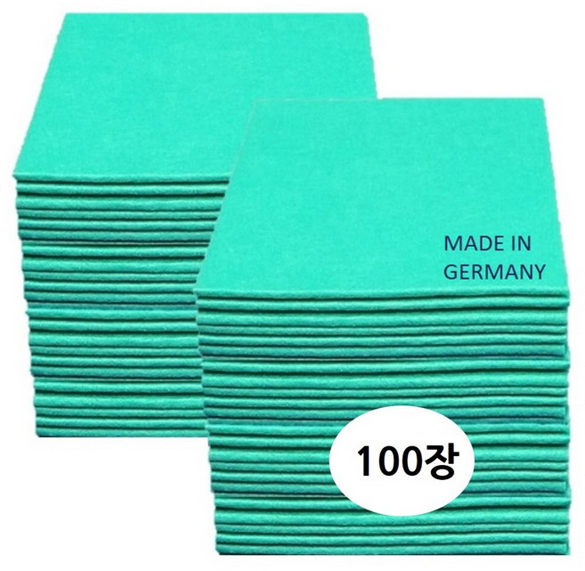 하트민 독일 행주 컬러 부직포 위생행주 16g 38x38cm, 100개