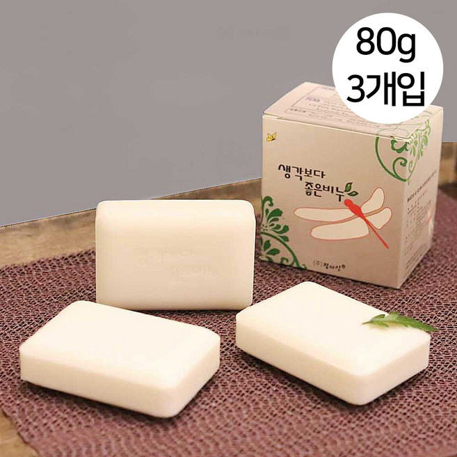 노인냄새제거 노네랄 노네날 홀애비 할아버지 몸냄새 아저씨 할머니 가령취 핵세날 생각보다좋은비누(1세트/3개), 255g, 3개, 생각보다좋은비누 1개