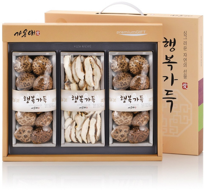 [가온애] 행복가득 버섯 선물세트 특선3호, 1개