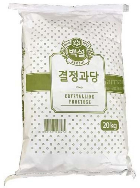 백설 결정과당, 20kg, 1개