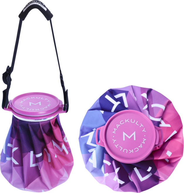 맥컬티 특대형 크리스탈 골프 얼음주머니 넓은입구, 퍼플 핑크