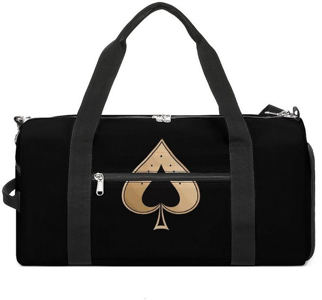 스페이드 더플백 방수 체육관 토트백 신발 수납공간이 있는 여행용 가방