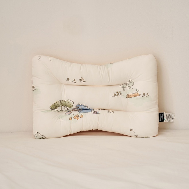 [MODERN HOUSE 중계점] 디즈니 블루밍 곰돌이 푸 스웰 알러지케어 경추베개 50x30 크림옐로우 RD0426001, 1개, 이미지참고