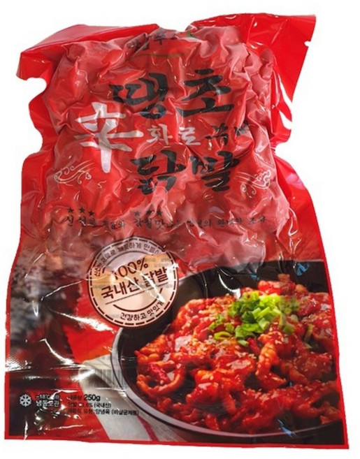 신화로무뼈닭발(순한맛)_250g, 250g