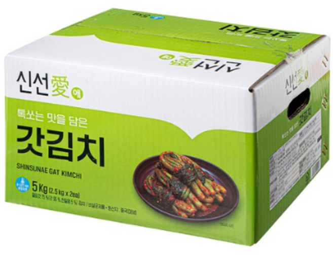 신선애 갓김치 5kg, 1개