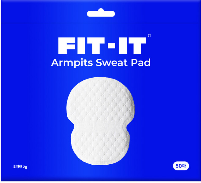 핏트잇 겨드랑이 겨땀 패드, 50개