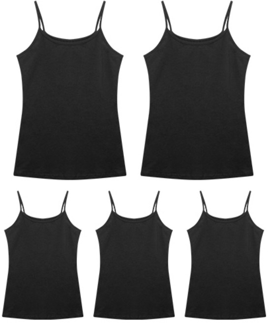 제이모던 국산 순면 끈나시 세트 5p