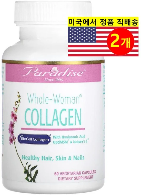 Nature's Truth 여성용 콜라겐 1000mg 보충제 Whole-Woman Collagen, 60정, 2개 - 쿠팡