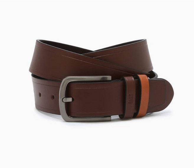 [닥스정품] DAKS 515 닥스 브라운 단색 소가죽 벨트