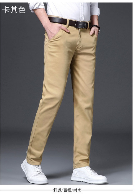 純棉 直筒褲 男生休閒長褲 韓版男裝 秋冬長褲