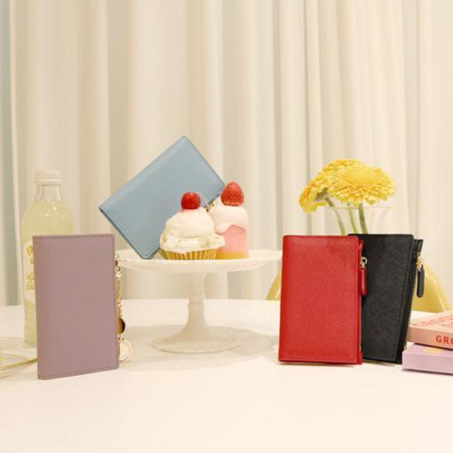 디랩 피오 사피아노 여성 카드 지갑 - 4color(별자리키링 증정)