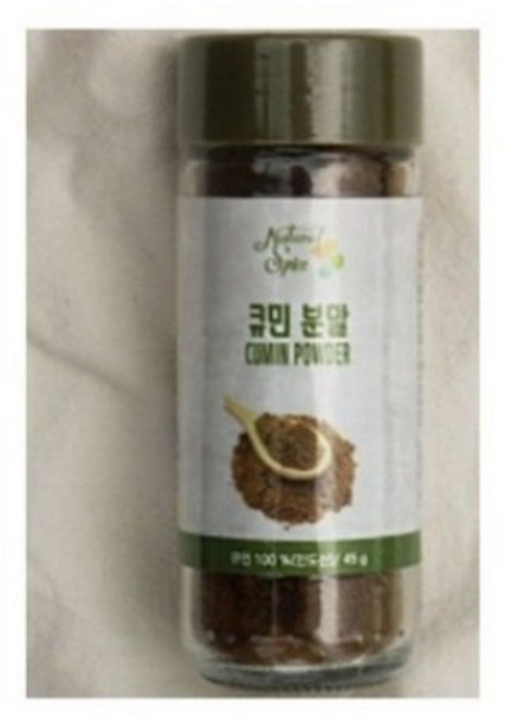 내츄럴스파이스 큐민분말, 45g, 1개