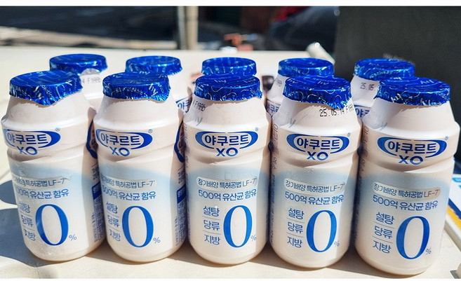 HY 야쿠르트 XO 120ml X 10개/설탕 당류 지방 제로/아이스포장무료, 10개