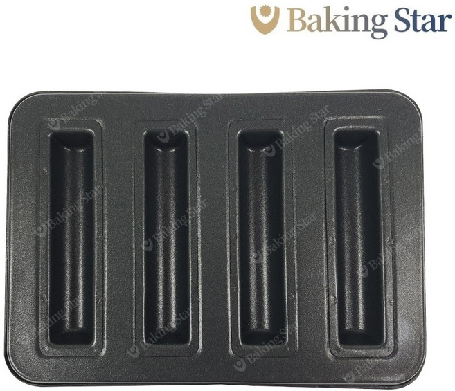 바통팬 4구 후리앙판 빼빼로 스틱 과자 마들렌틀 휘낭시에팬, 1개