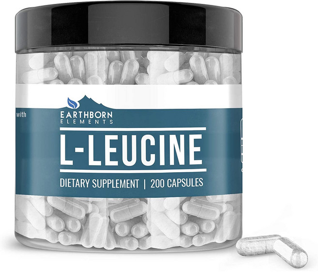 미국직구 어쓰본 류신타블렛 1400mg 200정 Earthborn L-Leucine, 1개