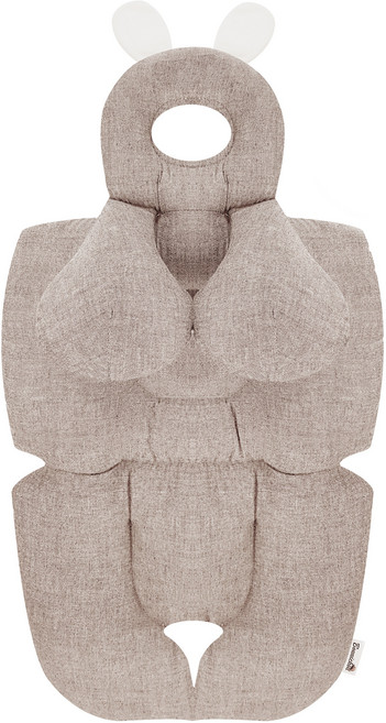 보니숑라이너 사계절 유모차시트 목베개 일체형, 코코브라우니, 1개