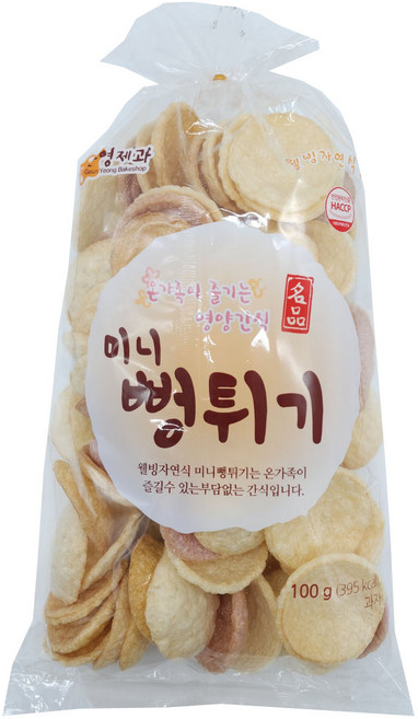 근영제과 미니뻥튀기 100gX10개(한박스), 1kg, 1박스