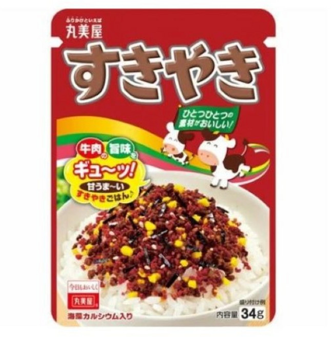 마루미야 후리카케 스키야끼 소고기맛 후레이크 아이주먹밥 김가루