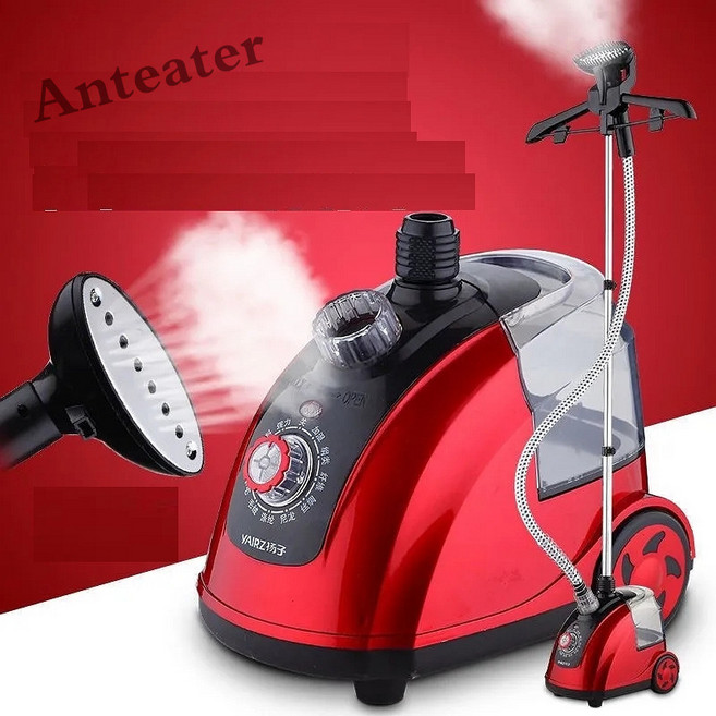 Anteater 스팀다리미 핸디형 스팀 다림질기 가정용 휴대용 스팀다리미 ru912YX6, 레드B