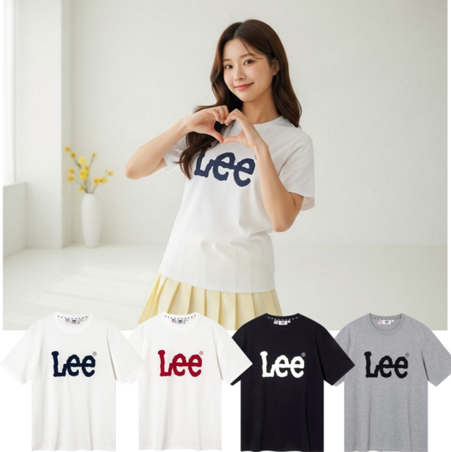 [국내정품/당일출고] lee 리 빅 트위치 로고 반팔티 남녀공용 Alldays