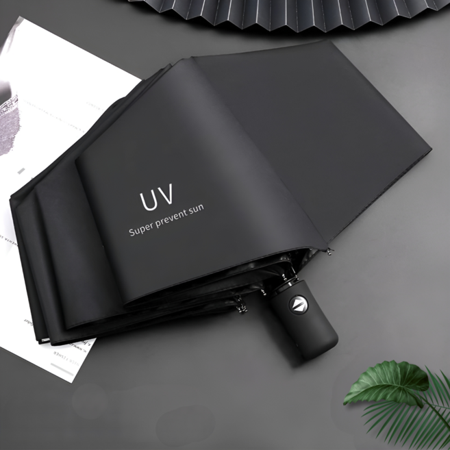 J.D컴퍼니 자동 암막 경량 3단 양우산