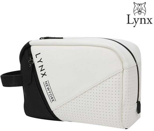 링스골프 링스 남성 파우치 L11A1BG634_WH, 1개, WH_FREE