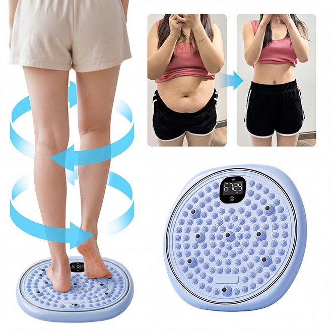 2in1 지압매트 당지압 요법 붓기, 푸른 색, 1개