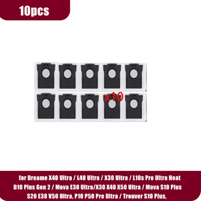 Dreame X30 X40 X50 Ultra Mova S10 Plus S20 E30 V50 Ultra P10 P50 Pro Ultra Trouver S10 Plus E30 Ul, [05] 10pcs