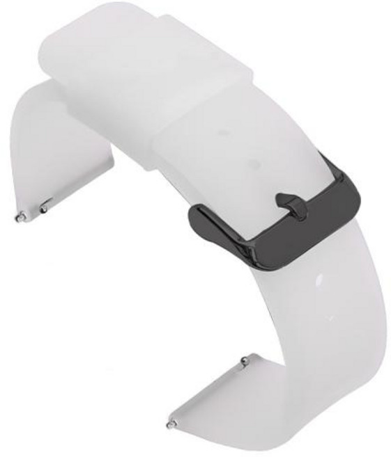 퀵릴리즈 소프트 실리콘 시계 밴드 범용 고무 방수 팔찌 교체 14mm 16mm 18mm 19mm 20mm 21mm 22mm 24mm, 184)translucent black, 1개