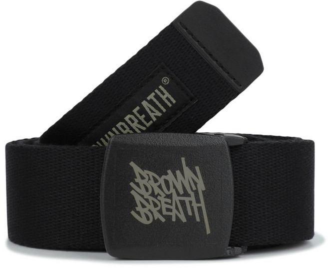 브라운브레스 TAG WEBBING BELT - 블랙