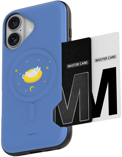 별다섯 자석 맥세이프 카드 케이스 2장 수납 타이니테일즈