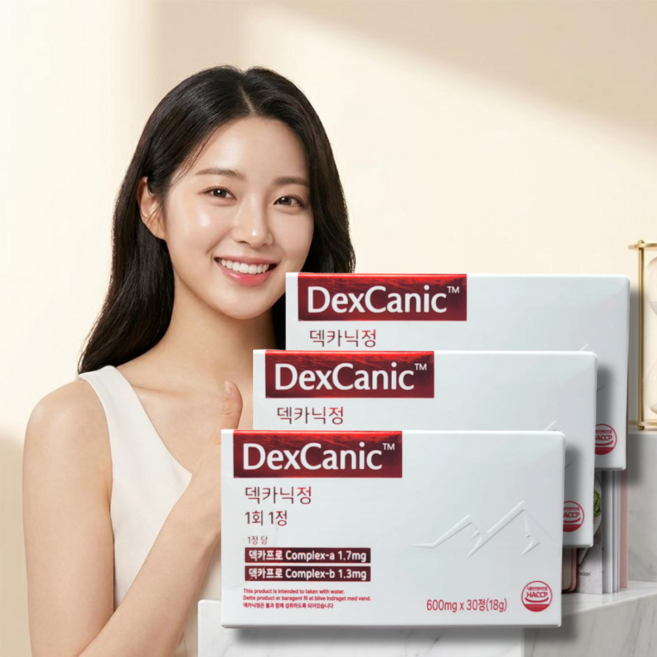 루틴핏 데카닉 스위스 덱카닉다이어트정품, 3개, 30정