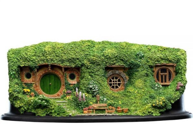 Weta Workshop Polystone - 반지의 제왕 3부작 - 호빗 홀 - 백 엔드