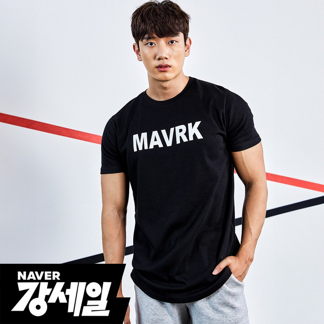 MAVRK(매버릭) 데일리 머슬핏 반팔티셔츠 (4COLORS)
