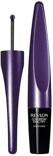 Revlon ColorStay Exactify 액상 아이라이너 보라색(Royal Purple) 3.8ml(1.0 FL 온스), Royal Purple, 1개