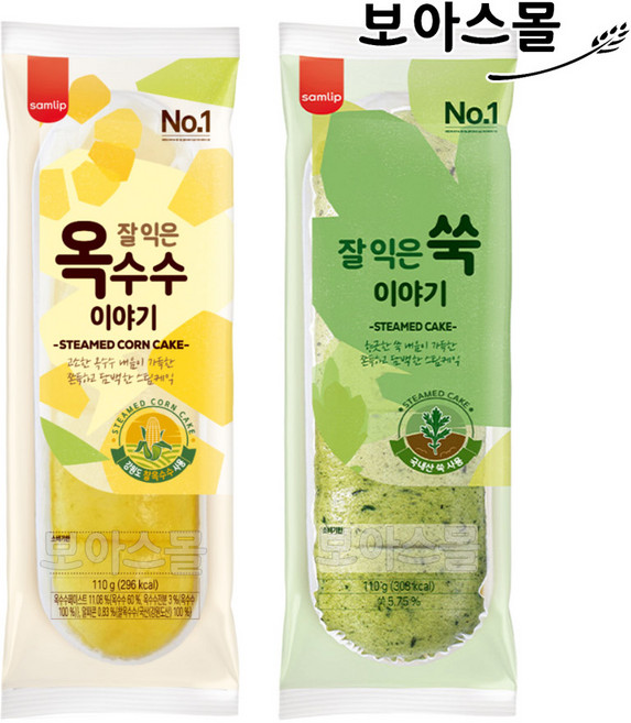 삼립빵 삼립 잘익은 옥수수이야기 + 쑥이야기 (총 10봉), 110g