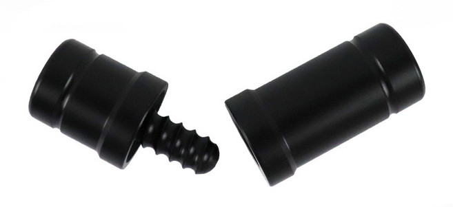 블랙 플라스틱 레디얼 조인트캡