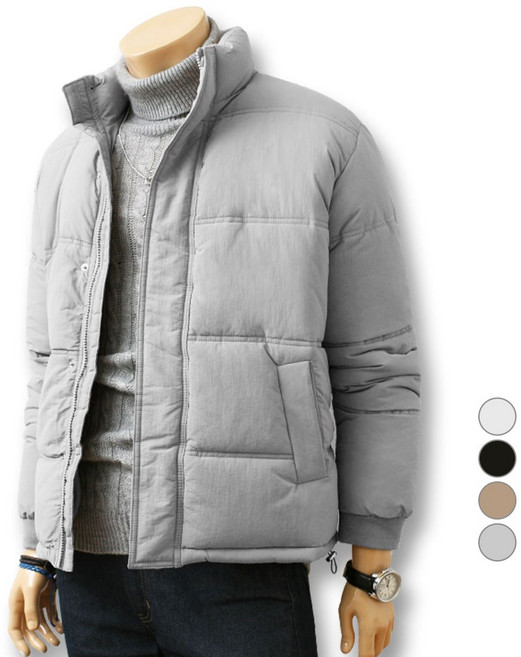 블루포스 남성용 라스핌 숏 패딩 점퍼