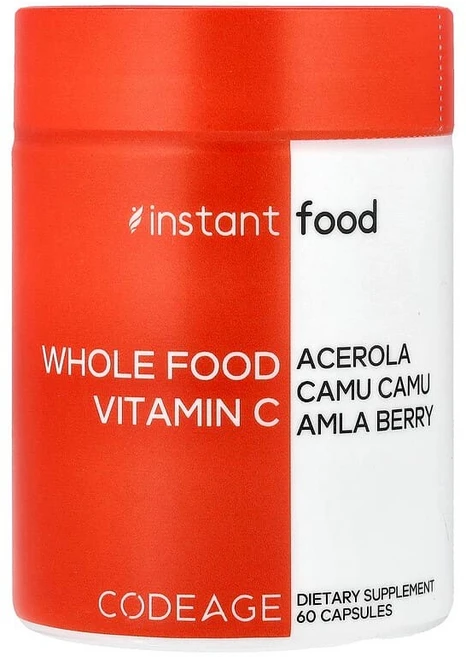 코드에이지 Codeage 천연 식품 비타민C 캡슐 60정127703원산지:기타, Codeage, 천연 식품 비타민C, 캡슐 60정, 1개, 60정 - 쿠팡