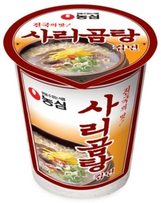 농심 사리곰탕 소컵 12입 ala+0326OT, 1박스
