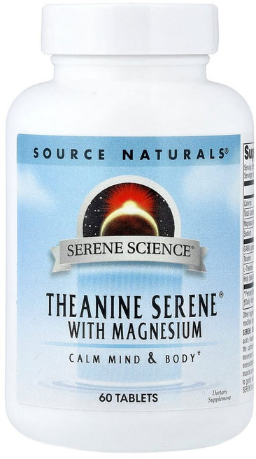 소스네츄럴스 Serene Science 테아닌 60정, 1개